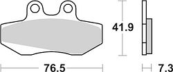SBS Scooterbelag 148HF Street Ceramic