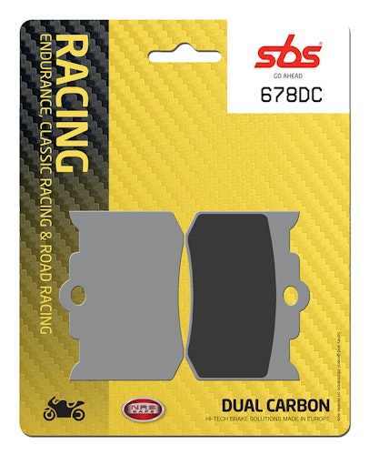 SBS Bremsbelag 678DC Road Racing Dual Carbon
