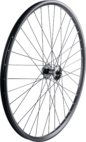 CONTEC Vorderrad Taurus 21 + Shimano HB-QB400 28 Zoll schwarz