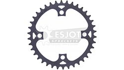 Esjot Kettenblatt Universal 42 Zähne schwarz Teilung 1/2 x 1/8"