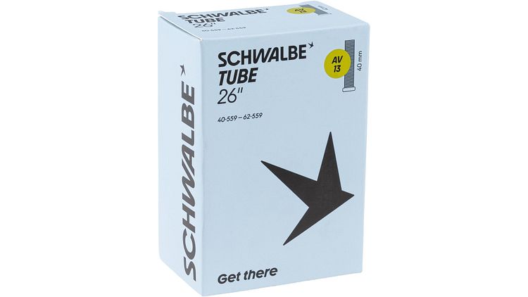Schwalbe Schlauch Nr. 13 26 Zoll Schraderventil (AV), 40 mm