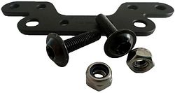 Busch + Müller Adapterplatte Turntec 50/80 mm schwarz