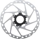 Vorschaubild Shimano Bremsscheibe RT-EM600 180 mm silber mit Außenverzahnung, für STEPS Geschwindigkeitssensor