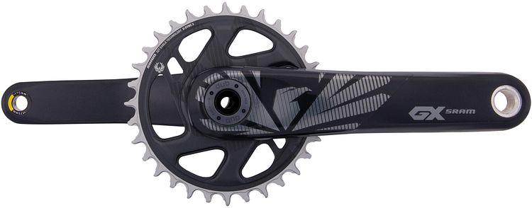SRAM Kettenradgarnitur GX Eagle Carbon 32 Zähne Boost 175 mm
