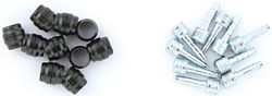 Campagnolo Klemmstück Aluminium Edelstahl schwarz/silber