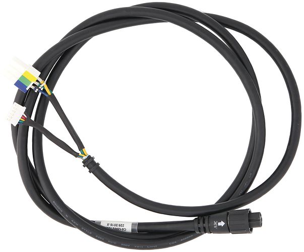 TranzX Motorkabel 36 V für V.R.-Motor M15 schwarz