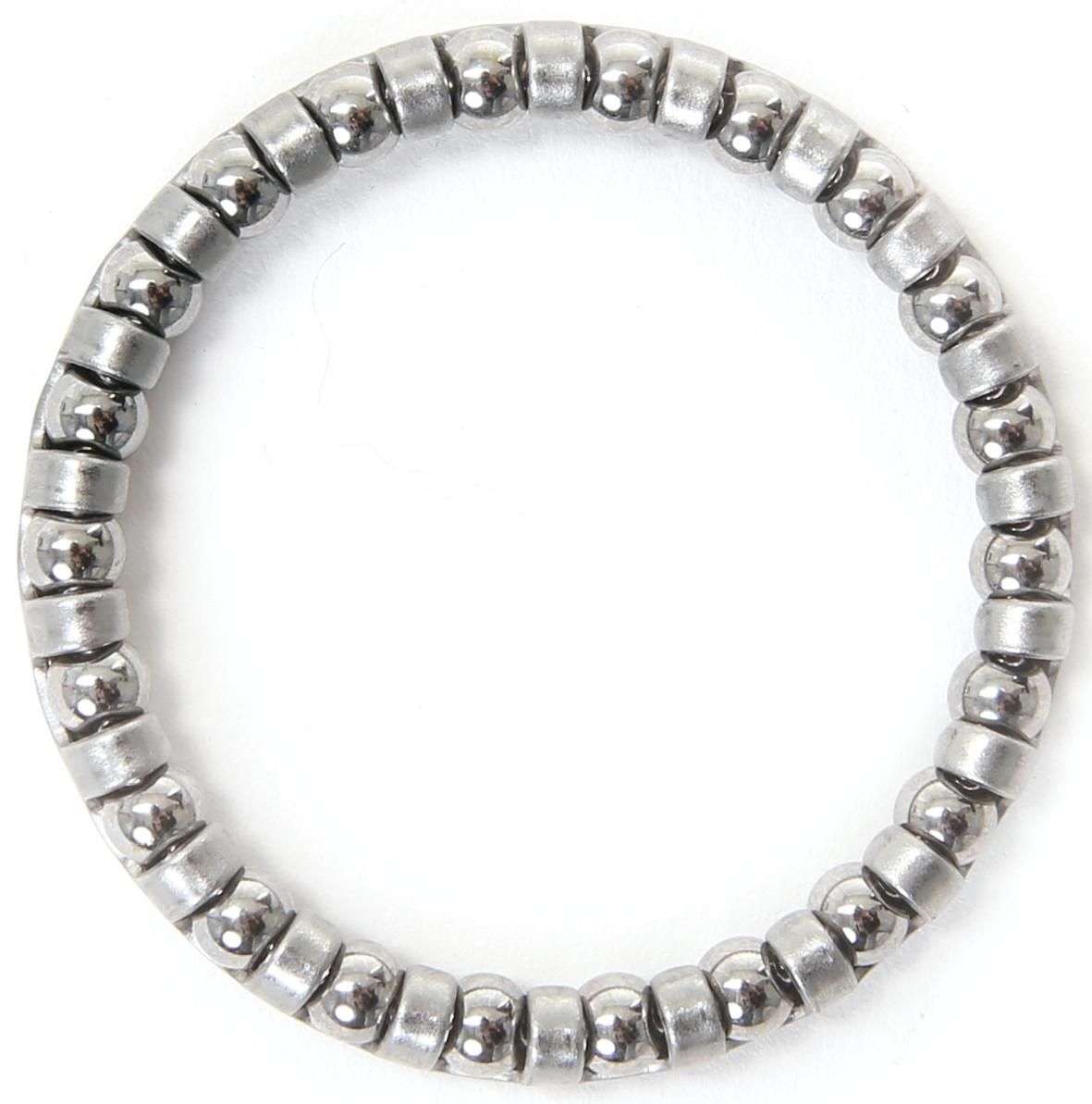 Pieper Kugelring Oversized-Steuersätze 1 1/8 Zoll silber