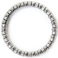 Pieper Kugelring Oversized-Steuersätze 1 1/8 Zoll silber