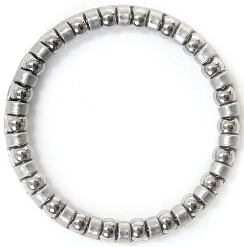 Pieper Kugelring Oversized-Steuersätze 1 1/8 Zoll silber