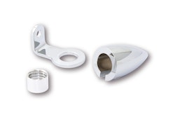 HIGHSIDER pro Gehäuse Chrom CNC, Aluminium, Mit Halter Für Mono Unit (1Stck)