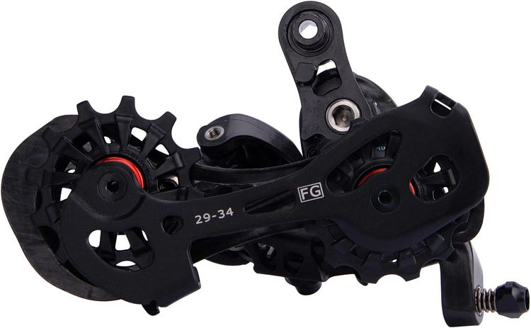 Campagnolo Schaltwerk Super Record 12s 11-34 Z. schwarz