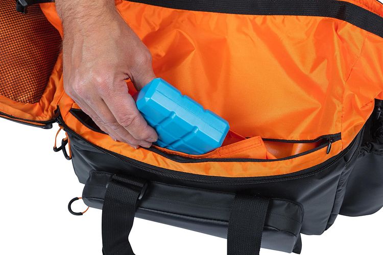 Basil Gepäckträgertasche Miles XL Pro schwarz black orange