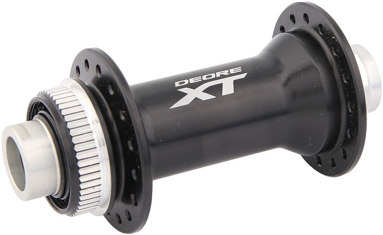 Shimano Vorderradnabe Deore XT HB-M8010 32 Loch schwarz 110 mm Einbaubreite (Boost), SB-verpackt