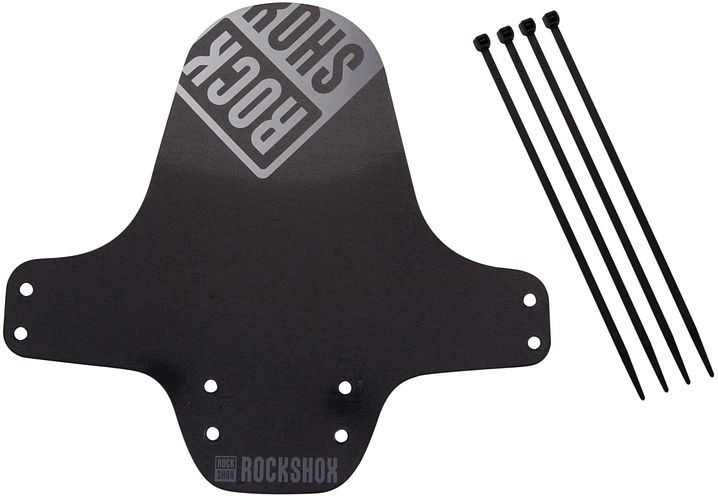 RockShox Steckschutzblech Fender schwarz/silber weiß verlaufend