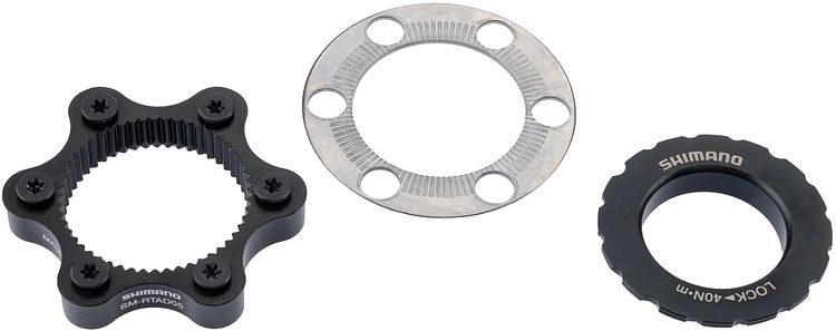 Shimano Bremsscheibenadapter SM-RTAD05 schwarz