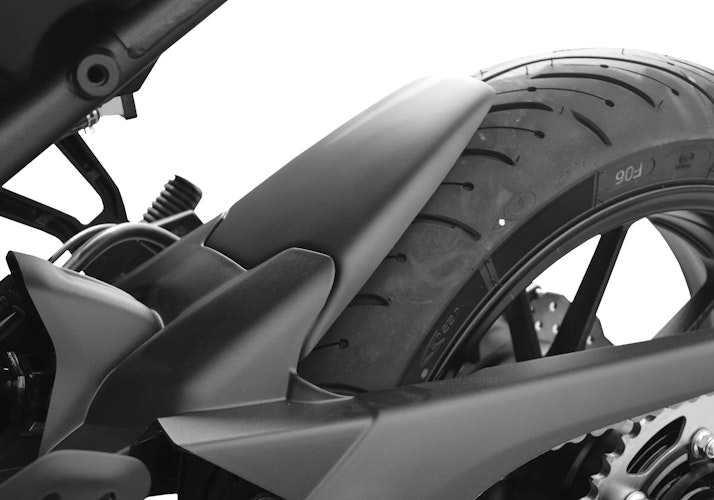 BODYSTYLE Hinterradabdeckungsverlängerung ABS Kunststoff schwarz-matt für YAMAHA MT-07, XSR700 / XTribute / Legacy