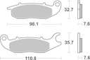 Vorschaubild SBS Bremsbelag 797RSI Offroad Racing Sinter