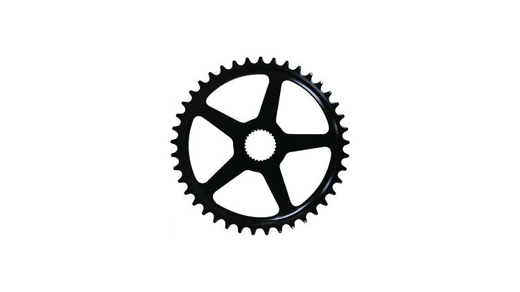 Esjot Kettenblatt 35 Zähne schwarz Teilung 1/2 x 1/8"