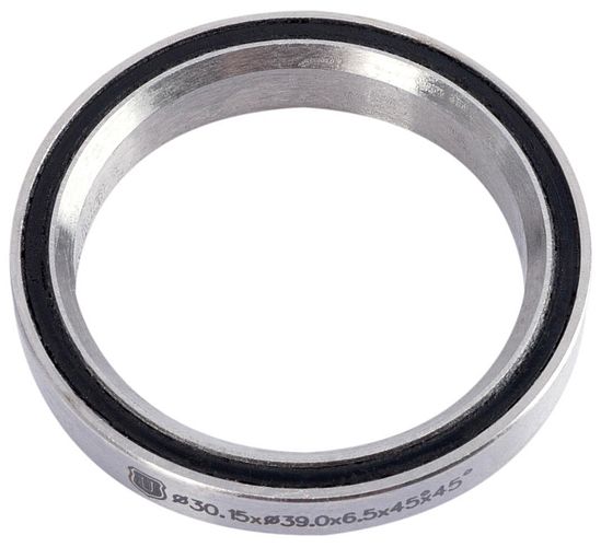 Union Kugellager Steuerkopf 30,15x39,0x6,5 silber, schwarz