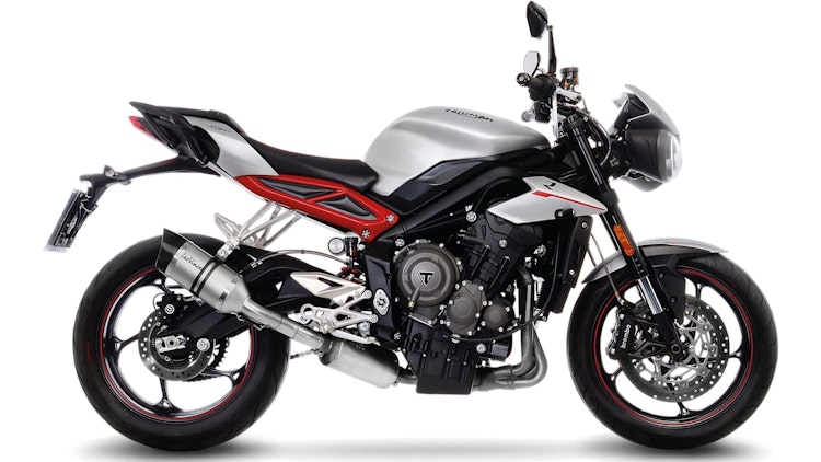LeoVince SLIP-ON Edelstahl SBK LV PRO für TRIUMPH STREET TRIPLE 660/765 S/SA2/R/R LRH/RS