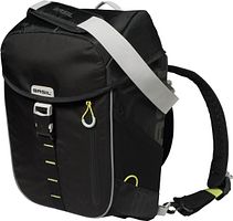 Basil Einzeltasche Miles schwarz,grün