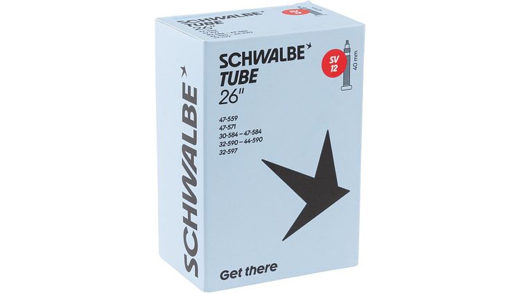 Schwalbe Schlauch Nr. 12 Sclaverandventil (SV)