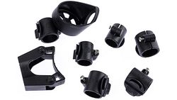 Pfautec Stockhalter schwarz