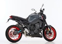 Vorschaubild SHARK KOMPLETTANLAGE Edelstahl beschichtet/Carbon schwarz-matt DSX-7 für YAMAHA MT-09 / SP EURO5  