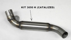 IXIL Adapterrohr KTM Duke 125 Edelstahl