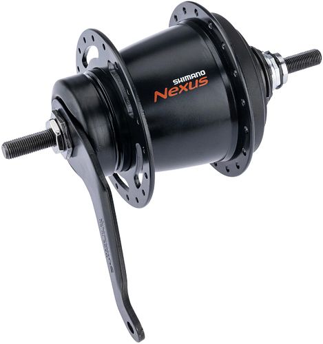 Shimano Getriebenabe Nexus Inter-7 SGC30017CAR 36 Loch schwarz