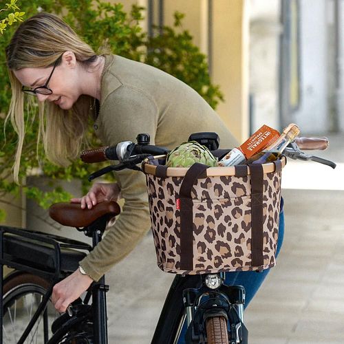 reisenthel Bikebasket Fahrradkorb leo macchiato