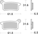 Vorschaubild SBS Bremsbelag 783RSI Offroad Racing Sinter