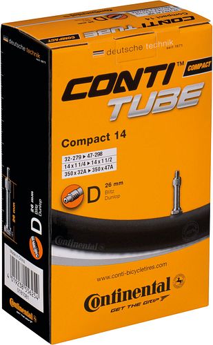 Continental Schlauch Compact 14 Zoll Blitzventil