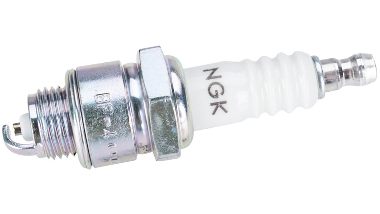 NGK Zündkerze BP4, Schlüsselweite 20, 8, Zündkerze Gruppe B, 14 mm Gewinde