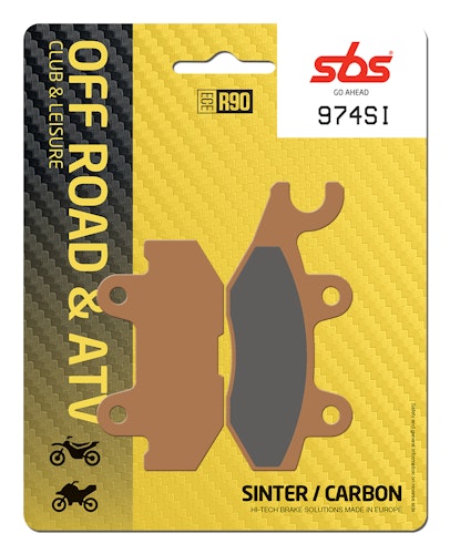 SBS Bremsbelag 974SI Offroad Sinter