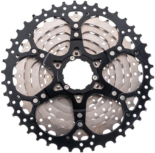 CONTEC Kassette Grad 9-fach silber/schwarz