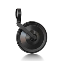 HIGHSIDER smart Lenkerendenspiegel Circula-S Schwarz Kurz (1Stck.)