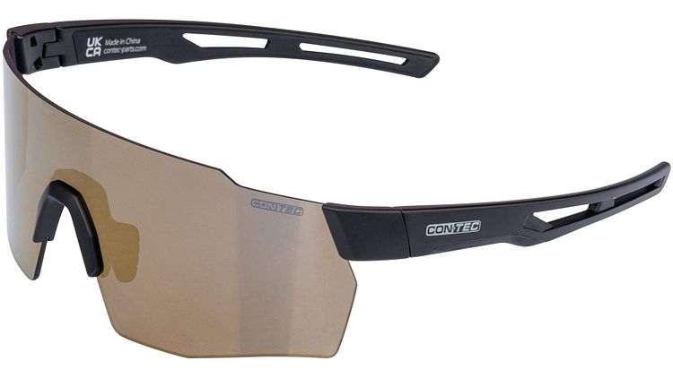 CONTEC Sonnenbrille Pulse Revo schwarz/gold