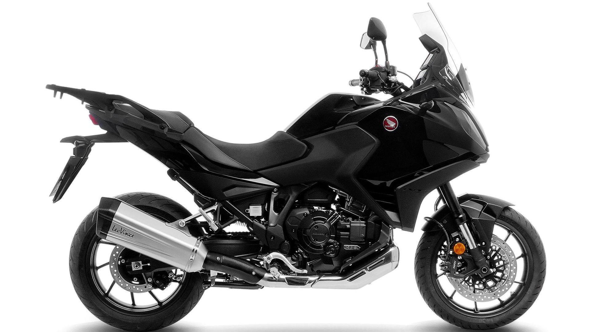 LeoVince SLIP-ON Edelstahl SBK LV-12 für HONDA NT 1100