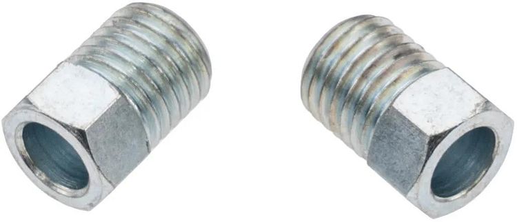 Elvedes Überwurfmutter Formula und Formula R1 M8 x 1 silber