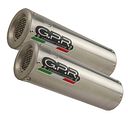 Vorschaubild GPR Endschalldämpfer Honda VFR 800 V-TEc 2002/13 Pair EC-Approv. slip-on exhaust M3 Inox 