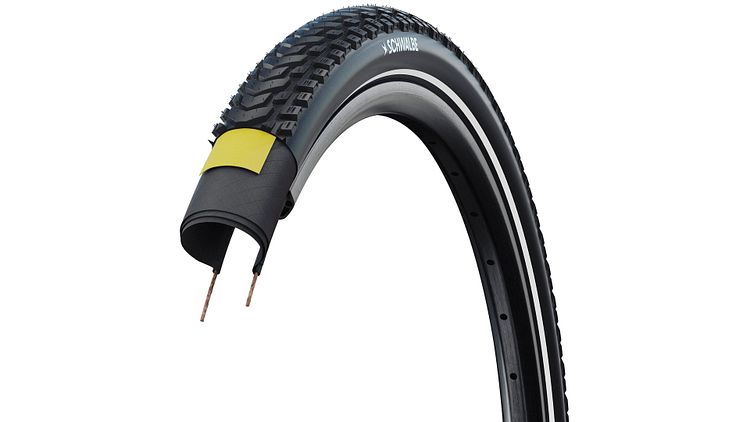 Schwalbe Marathon Mondial Pro Evolution Line Reifen 27,5 Zoll schwarz 2,40"