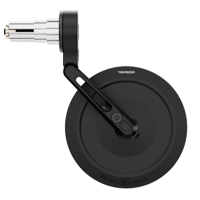 HIGHSIDER pro Lenkerendenspiegel Montana-Slim Schwarz Kurz (1Stck.)