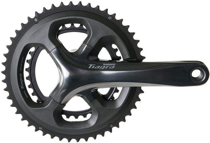 Shimano Kettenradgarnitur Tiagra FC-4700 34/50 Zähne 175 mm grau