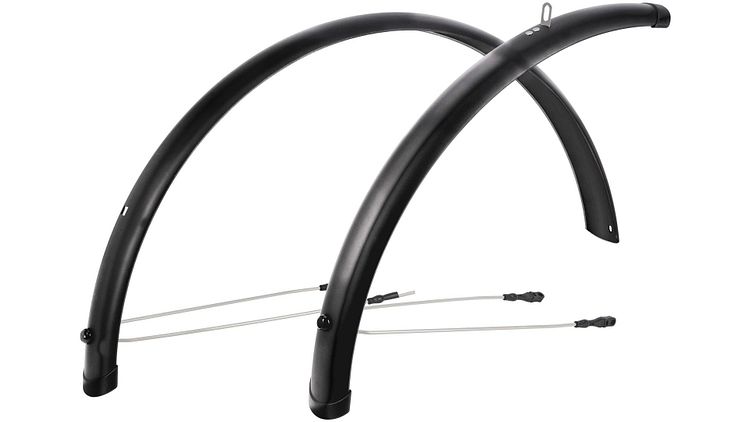 CONTEC Schutzblech-Set Splash Protect 28 Zoll schwarz glänzend