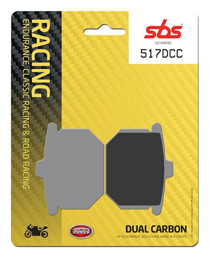 SBS Bremsbelag 517DCC Road Racing Classic Dual Carbon