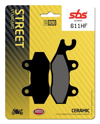 SBS Bremsbelag 611HF Street Ceramic