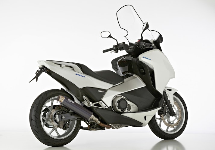 SHARK SLIP-ON Carbon  SRC 4 für HONDA Integra 700,Integra 750,NC700S,NC700X,NC750S,NC750X EURO3  