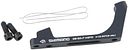 Vorschaubild Shimano Scheibenbremsadapter vorn 140 mm schwarz