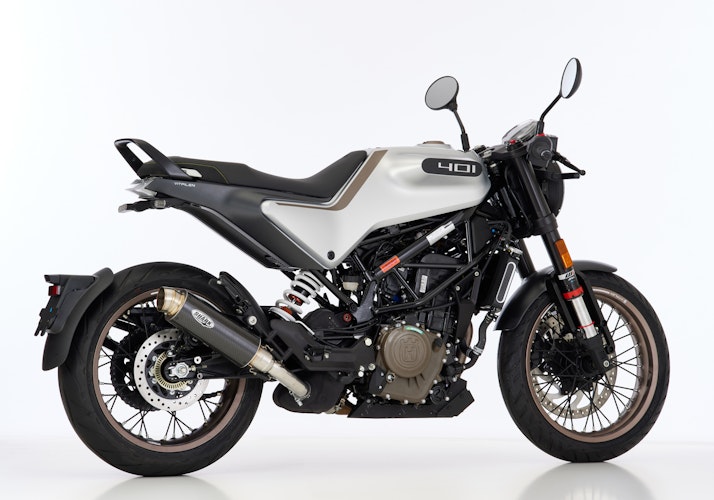 SHARK SRC 4 Slip on Ersatzdämpfer e24 00041G für HUSQVARNA Svartpilen 125